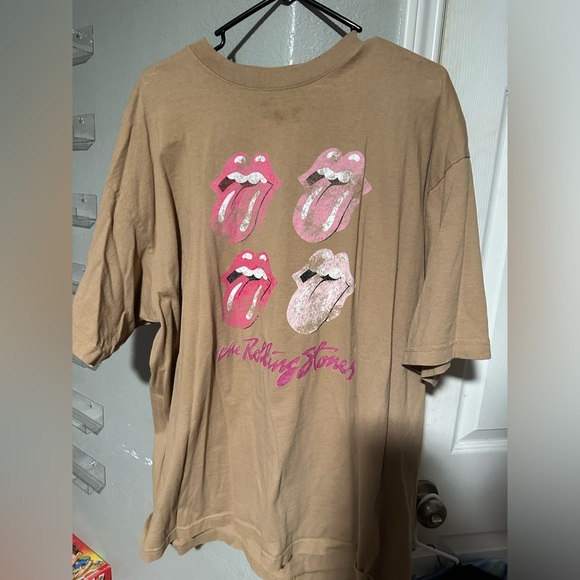 T-shirt A Maniche Corte 'Rolling Stones' - Bianco - Bambina - 8.00€ - Kiabi - Foto 2